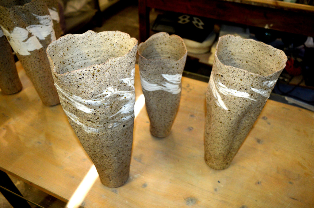 DSC 0512 1024x680 NERIAGE  WHEEL MADE VASES: AS A CERAMIC HAIKU !