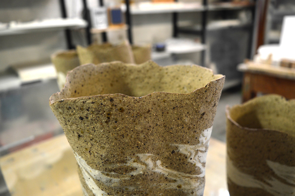 DSC 0514 1024x680 NERIAGE  WHEEL MADE VASES: AS A CERAMIC HAIKU !