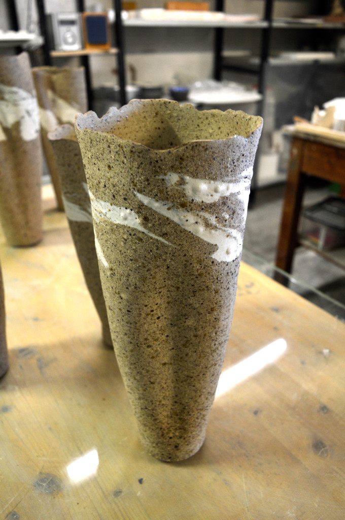 DSC 0517 680x1024 NERIAGE  WHEEL MADE VASES: AS A CERAMIC HAIKU !